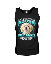 Poodle Crossbreed-NT764-I Hope You-V2 Unisex Tank tile