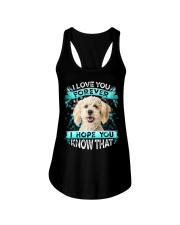 Poodle Crossbreed-NT764-I Hope You-V2 Ladies Flowy Tank tile