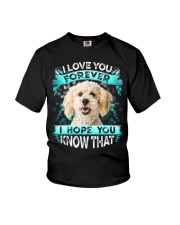 Poodle Crossbreed-NT764-I Hope You-V2 Youth T-Shirt tile