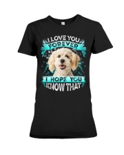 Poodle Crossbreed-NT764-I Hope You-V2 Premium Fit Ladies Tee tile