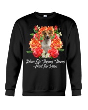 Jack Russell Terrier-CS3596-Hunt For Roses Crewneck Sweatshirt tile