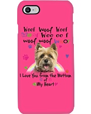 Cairn Terrier-NT516-I Love You-V4 Phone Case tile