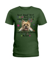 Cairn Terrier-NT516-I Love You-V4 Ladies T-Shirt tile