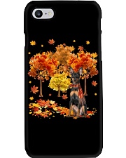 Miniature Pinscher-CS3144-Autumn Dog-v3 Phone Case tile