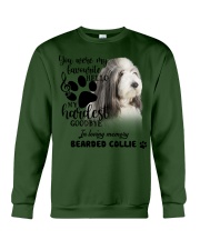 Bearded Collie-CS1389-My Hardest Crewneck Sweatshirt tile