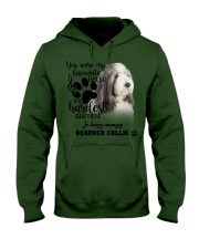 Bearded Collie-CS1389-My Hardest Hooded Sweatshirt tile