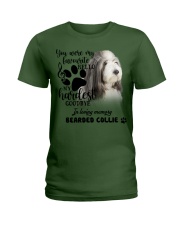 Bearded Collie-CS1389-My Hardest Ladies T-Shirt tile