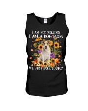 Parson Russell Terrier-DN2041-I Am Not Yelling Unisex Tank tile