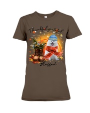 American Eskimo-CS3185-Blessed-V2 Premium Fit Ladies Tee tile