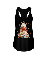 Samoyed-CS3784-Autumn Dog-V5 Ladies Flowy Tank tile