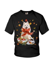 Samoyed-CS3784-Autumn Dog-V5 Youth T-Shirt tile
