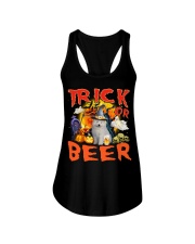 Samoyed-DN2153-Trick Or Beer Ladies Flowy Tank tile