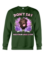 Labrador-Chocolate-CS4086-Don't Say-V2 Crewneck Sweatshirt tile