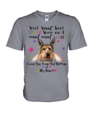 Berger Picard-NT516-I Love You-V4 V-Neck T-Shirt tile
