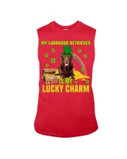Labrador Retriever 2-CS4143-Lucky Charm-V2 Sleeveless Tee tile