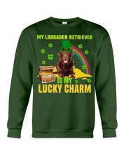 Labrador Retriever 2-CS4143-Lucky Charm-V2 Crewneck Sweatshirt tile