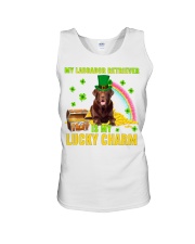 Labrador Retriever 2-CS4143-Lucky Charm-V2 Unisex Tank tile
