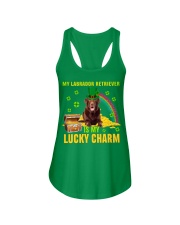 Labrador Retriever 2-CS4143-Lucky Charm-V2 Ladies Flowy Tank tile