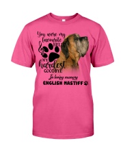 English Mastiff-CS1389-My Hardest Classic T-Shirt tile