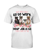 Staffordshire Bull Terrier-CS882-Take Care Of Me Classic T-Shirt front