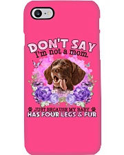 German Shorthaired Pointer-CS4086-Don't Say-V2 Phone Case tile