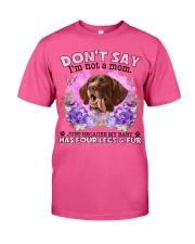 German Shorthaired Pointer-CS4086-Don't Say-V2 Classic T-Shirt tile