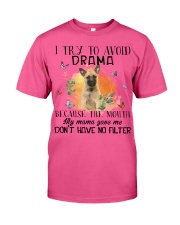 Dutch Shepherd-CS3267-I Try To Avoid Classic T-Shirt tile