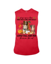 Border Collie-CS3254-Loved Fall Sleeveless Tee tile
