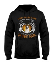 Australian Shepherd-DN2380-In The Dark Hooded Sweatshirt tile