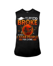 Siberian Husky-DN1940-My Broom Broke Sleeveless Tee tile