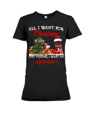 Affenpinscher-CS3943-Christmas-V9 Premium Fit Ladies Tee tile