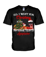 Affenpinscher-CS3943-Christmas-V9 V-Neck T-Shirt tile