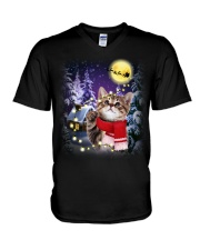 Cat-CS3952 V-Neck T-Shirt tile