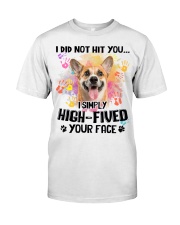 Corgi-CS3242-Not Hit You Classic T-Shirt front