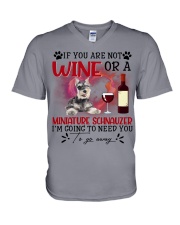 Miniature Schnauzer-CS4110-To Need You V-Neck T-Shirt tile