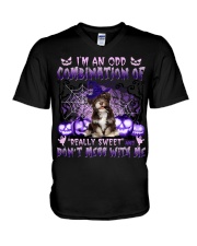Havanese-CS3694-I'm An Odd V-Neck T-Shirt tile