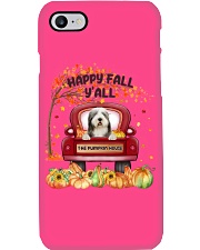 Bearded Collie-CS3176-Happy Fall Phone Case tile