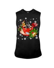 Australian Cattle Dog--CS3716-Christmas Dog-V6 Sleeveless Tee tile