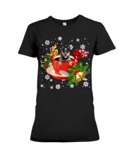 Australian Cattle Dog--CS3716-Christmas Dog-V6 Premium Fit Ladies Tee tile