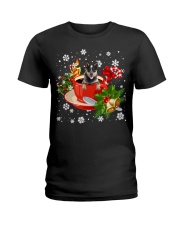 Australian Cattle Dog--CS3716-Christmas Dog-V6 Ladies T-Shirt tile