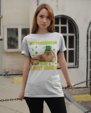 Pomeranian-CS4143-Lucky Charm-V2 Classic T-Shirt apparel-classic-tshirt-lifestyle-19