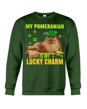 Pomeranian-CS4143-Lucky Charm-V2 Crewneck Sweatshirt tile