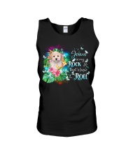 Maltipoo-CS3637-Jesus Is My Rock Unisex Tank tile