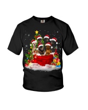 Miniature Pinscher-Christmas-V12 Youth T-Shirt tile