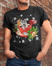 Husky-CS3716-Christmas Dog-V6 Classic T-Shirt apparel-classic-tshirt-lifestyle-26