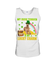 Irish Terrier-CS4143-Lucky Charm-V2 Unisex Tank tile