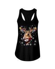 Berger Picard-CS3901-Christmas Dog-V19 Ladies Flowy Tank tile