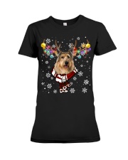 Berger Picard-CS3901-Christmas Dog-V19 Premium Fit Ladies Tee tile