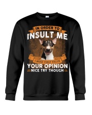 English Bull Terrier-DN2075-In Order To Crewneck Sweatshirt tile