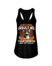 English Bull Terrier-DN2075-In Order To Ladies Flowy Tank tile
